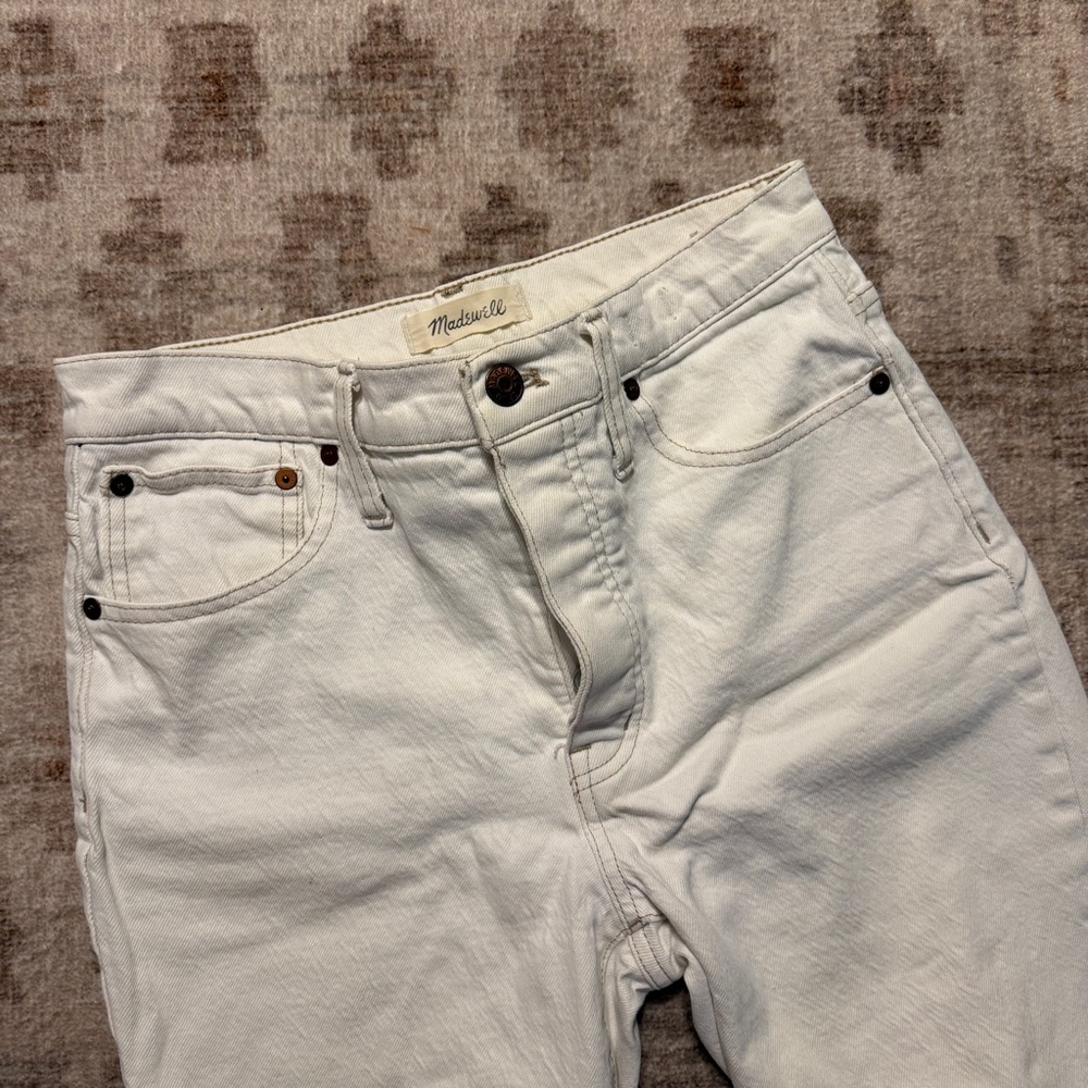 Madewell Women’s Slim Jeans in Crisp White